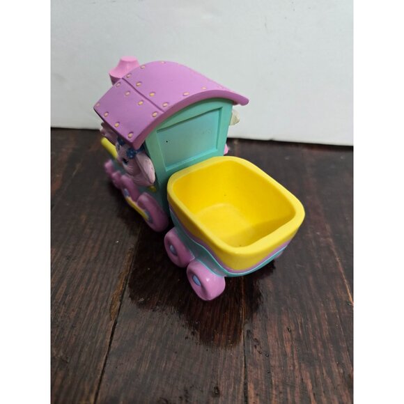 Vintage Hallmark 1993 Easter Eggspress Crayola Bunny Binney & Smith Pastel Train - Picture 2 of 12